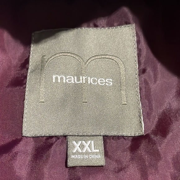 Maurice’s Plaid Quilted Puffer Vest - Picture 5 of 9